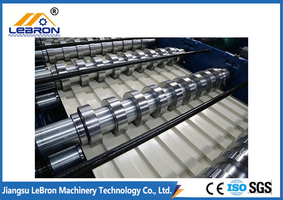 7.5KW 0.8mm Slotted Shutter Guide Making Machine hydraulic cutting