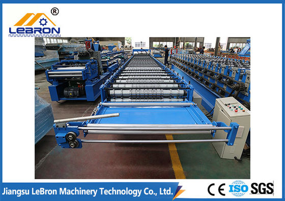 7.5KW 0.8mm Slotted Shutter Guide Making Machine hydraulic cutting